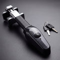 Antivol de volant Volant Pro aspect carbone avec alarme 130 dB et ses 2 clés